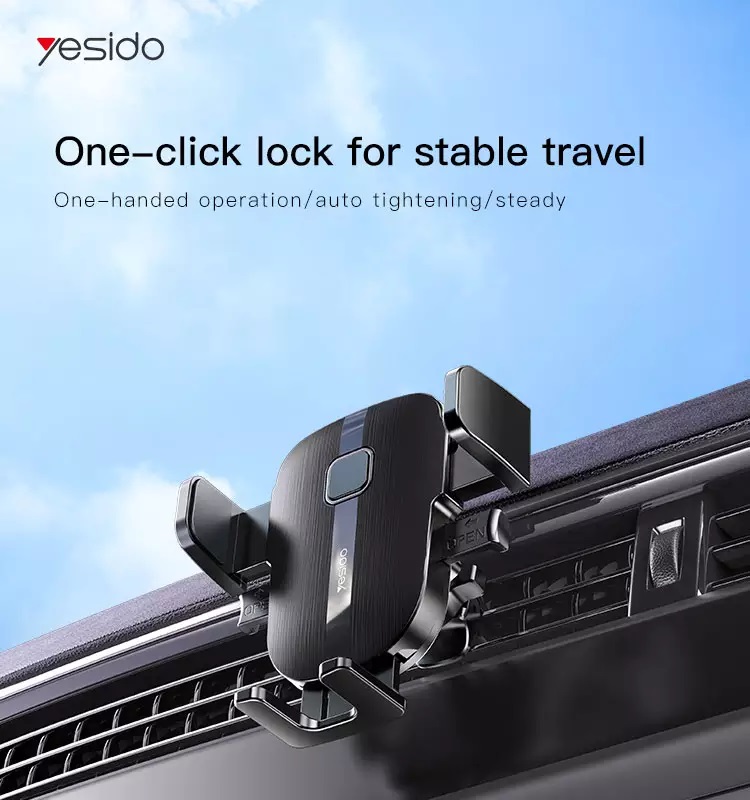 هولدر موبایل و تبلت دریچه کولر Yesido کد HL-105 - تصویر 1